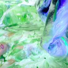 messyhot: Bebebethybear Liquid Glass Slime with a Hidden Gem