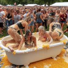 Bobographer: Tub in the Park series--Creamed Corn