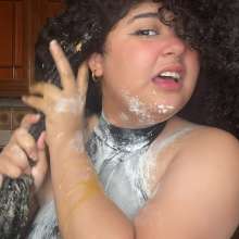 Wam Bagheera Studio: Crazy Moana Destroys Her Hair with 30 Eggs and 2kg of Flour