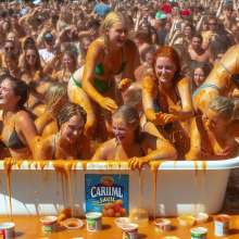 Bobographer: Tub in the Park series--Caramel Sauce