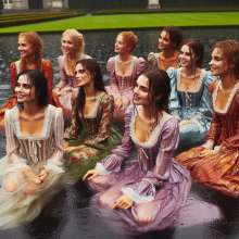 Wetmaxiskirts: The prestigious Victorian garden party went ahead despite the weather...