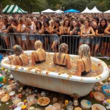 Bobographer: Tub in the Park series--Food Waste