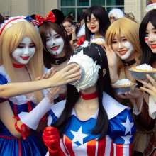 Boypiewonder: Cosplay pies!
