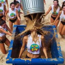 Bobographer: In The Bin game show--Gloopy Mess