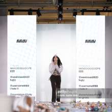 not a good name: Fashion designer Beate Karlsson pied