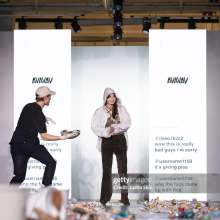 not a good name: Fashion designer Beate Karlsson pied