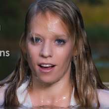 WAM Photography: Jeans and Blouse Wet in the Lake (Remastered)