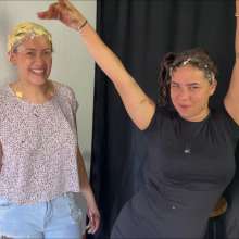 RevSlymsford: Macarena and Newbie Angela Have Fun With Messy Shampoos