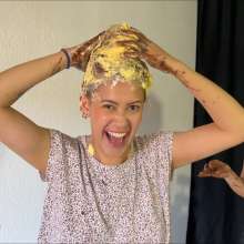 RevSlymsford: Macarena and Newbie Angela Have Fun With Messy Shampoos