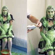 Slime Genesis: Maid Alex Gets Messy Instead of Having to Clean It Up!