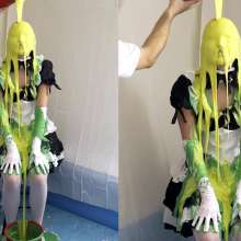 Slime Genesis: Maid Alex Gets Messy Instead of Having to Clean It Up!