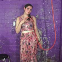 DungeonMasterOne: Maude's Pink Bridesmaid Mess Test