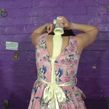 DungeonMasterOne: Maude's Pink Bridesmaid Mess Test