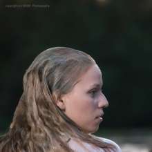 WAM Photography: Jeans and Blouse Wet in the Lake (Remastered)