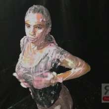 Ready2Wam Studio: Monica Gets Messy in Her Selfie Time