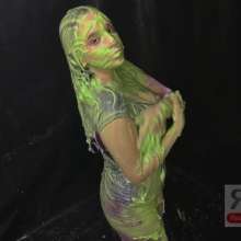 Ready2Wam Studio: Monica Gets Messy in Her Selfie Time