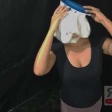 Ready2Wam Studio: Monica Gets Messy in Her Selfie Time
