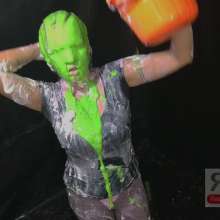 Ready2Wam Studio: Monica Gets Messy in Her Selfie Time