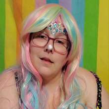 The_Intrigued_WAMers: Mrs Solo Session with Fun Hair/face Gems and Shaving Foam