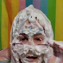The_Intrigued_WAMers: Mrs Solo Session with Fun Hair/face Gems and Shaving Foam