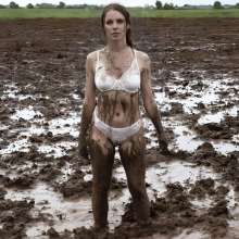 16parkvilla: Muddy White Lingerie