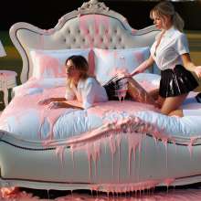 benzino: Wamming on a luxurious bed