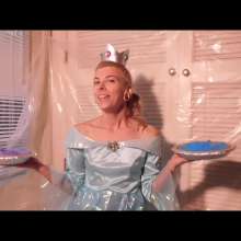 RevSlymsford: Princess Rosa: Costume Ruined, Head Dunking, Nude, Huge Pies