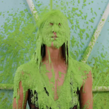 Slimed Models: Kelsey Rose Slimes Brett With Three Stinky, Chunky, Garbage Slimes
