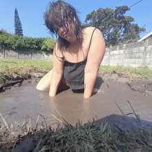 Darkabyss445: Sexy and Muddy Masturbation Extravaganza