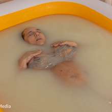 DMarieAllWet: Slimy Fun in Full Leather