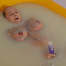 DMarieAllWet: Slimy Fun in Full Leather