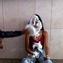 RevSlymsford: Sophia Plays Higher Or Lower With Pie Consequences!