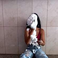 RevSlymsford: Sophia Plays Higher Or Lower With Pie Consequences!