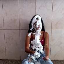 RevSlymsford: Sophia Plays Higher Or Lower With Pie Consequences!