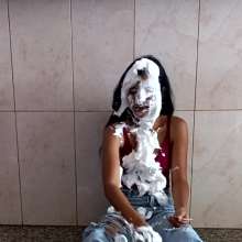 RevSlymsford: Sophia Plays Higher Or Lower With Pie Consequences!
