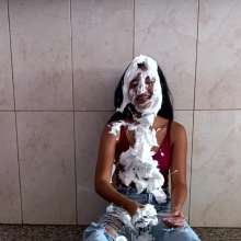 RevSlymsford: Sophia Plays Higher Or Lower With Pie Consequences!