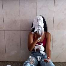 RevSlymsford: Sophia Plays Higher Or Lower With Pie Consequences!