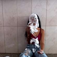 RevSlymsford: Sophia Plays Higher Or Lower With Pie Consequences!