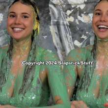SlapstickStuff: Rose Has Way Too Much Fun Getting Messy in her SS Debut!