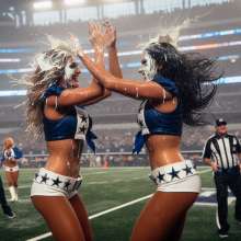 Sleazoid44: Dallas Cowboy Cheerleaders Pied