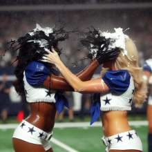 Sleazoid44: Dallas Cowboy Cheerleaders Pied