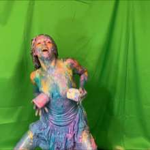 RevSlymsford: Tutu Much Fun: Alisson Covers Herself With Frosting