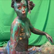 RevSlymsford: Tutu Much Fun: Alisson Covers Herself With Frosting