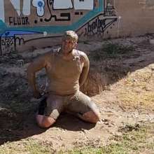 Polarwet: White Tank Top Muddy Workout