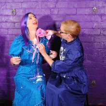 DungeonMasterOne: Aurora and Allegra in Dress Up To Mess Up!