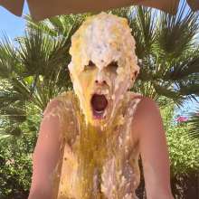 Slimed Models: Emily Gets a Gigantic Sliming Naked