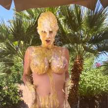 Slimed Models: Emily Gets a Gigantic Sliming Naked