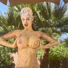 Slimed Models: Emily Gets a Gigantic Sliming Naked