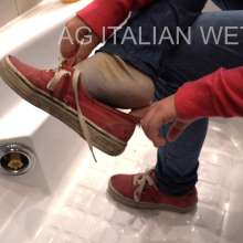 Ag Italian Wetlook: Federica fully-clothed in Jacuzzi