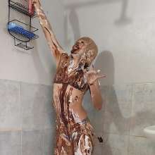 Ready2Wam Studio: Diana Showering after Having a Sweet Mess